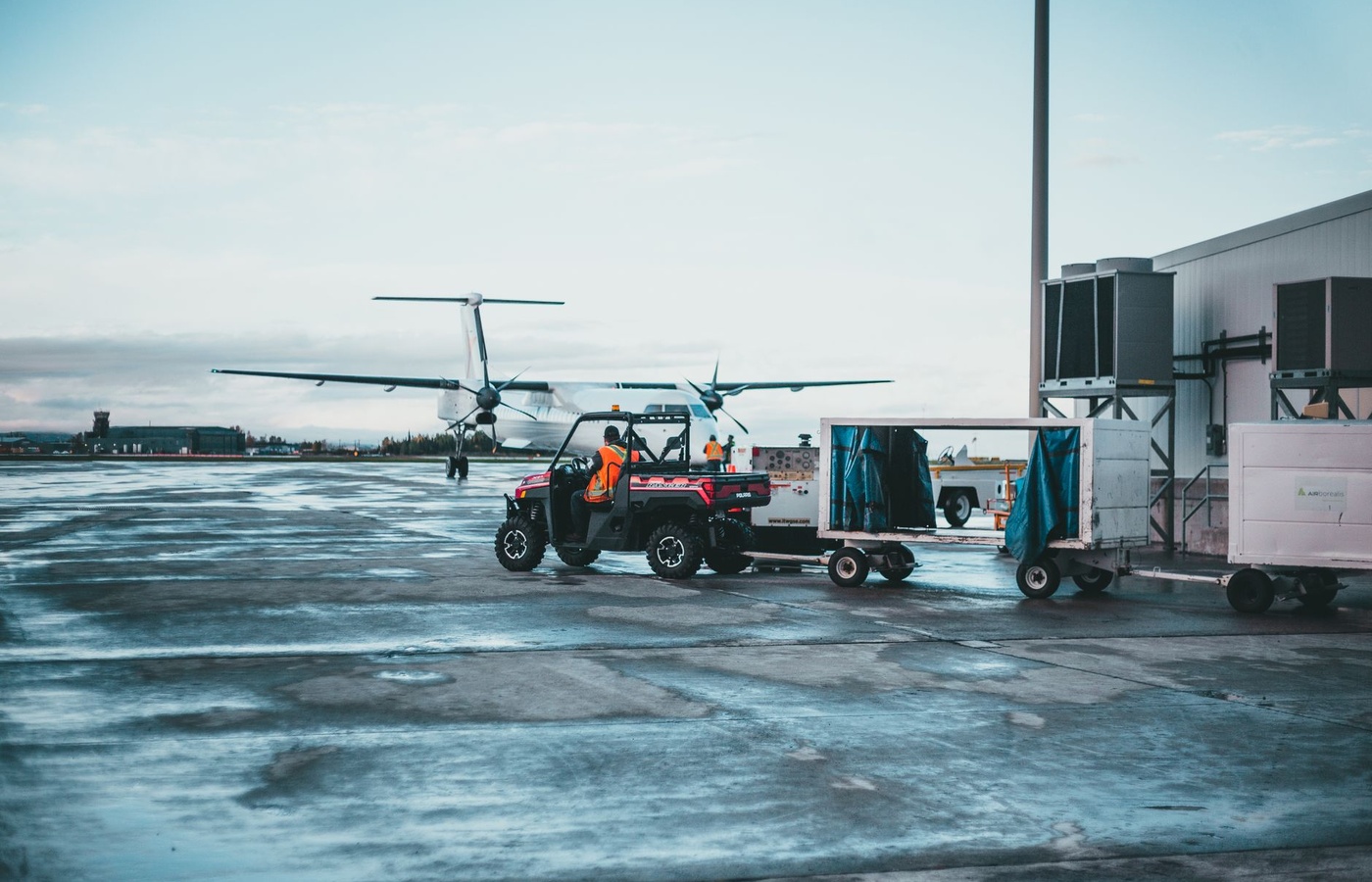 American Airline Initial Ramp