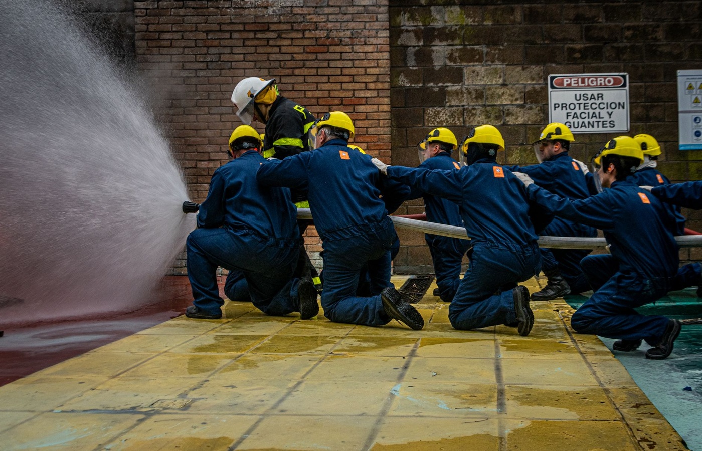 Hazmat Firefighter